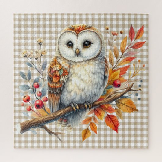 Herfstdieren puzzel (Verticaal)
