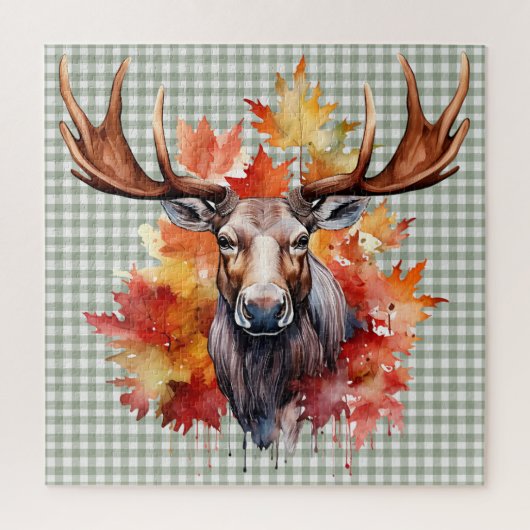 Herfstdieren puzzel (Verticaal)