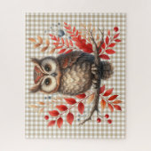 Herfstdieren puzzel (Verticaal)