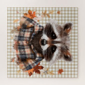 Herfstdieren puzzel (Horizontaal)