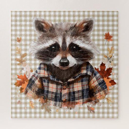 Herfstdieren puzzel (Verticaal)