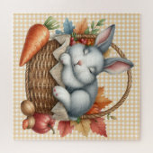 Herfstdieren puzzel (Horizontaal)