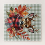 Herfstdieren puzzel legpuzzel (Horizontaal)