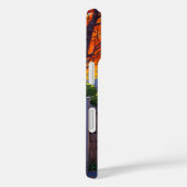 Herfstdorp zonsondergang Case-Mate iPhone case (Achterkant / Rechts)