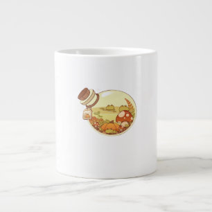 Herfstdrankje Met Kikkertjes Klassieker Grote Koffiekop