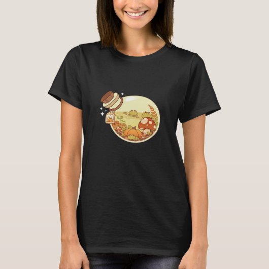 Herfstdrankje Met Kikkertjes Klassieker T-shirt (Voorkant)