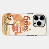 Herfstdroommeisjes – Persoonlijke kunstposter Case-Mate iPhone Case (Achterkant (horizontaal))