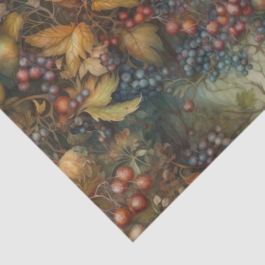 Herfstdruiven Tissuepapier (Detail)
