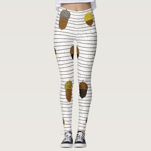 Herfsteikels:  vibes leggings (Voorkant)