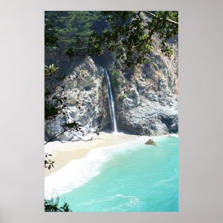 herfsten bij Big Sur Poster