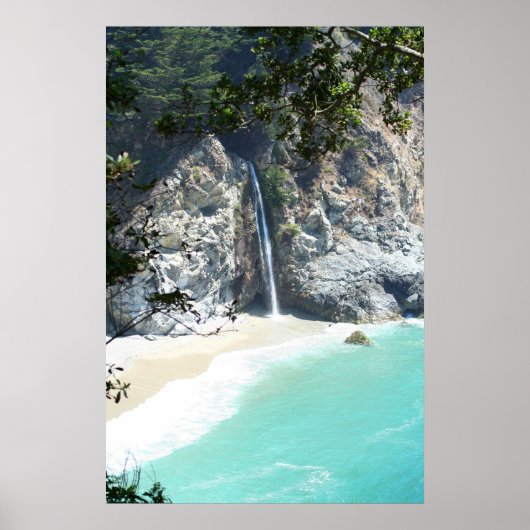 herfsten bij Big Sur Poster (Voorkant)