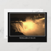 Herfsten bij nacht briefkaart (Voorkant / Achterkant)