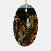 HERFSTEN BIJ YELLOWSTONE YEAH KERAMISCH ORNAMENT (Rechts)