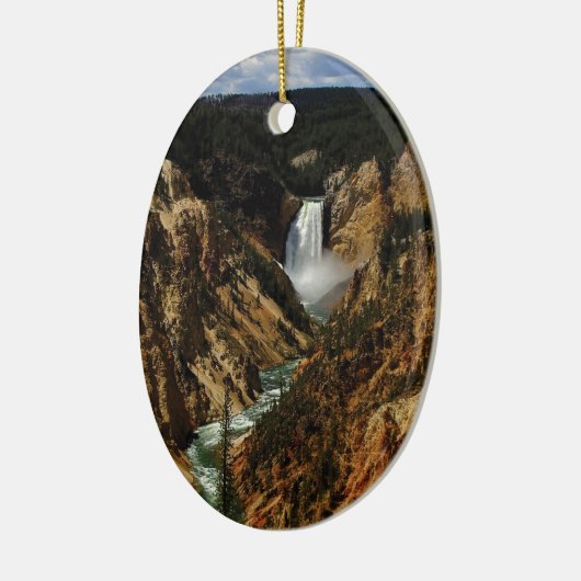 HERFSTEN BIJ YELLOWSTONE YEAH KERAMISCH ORNAMENT (Links)