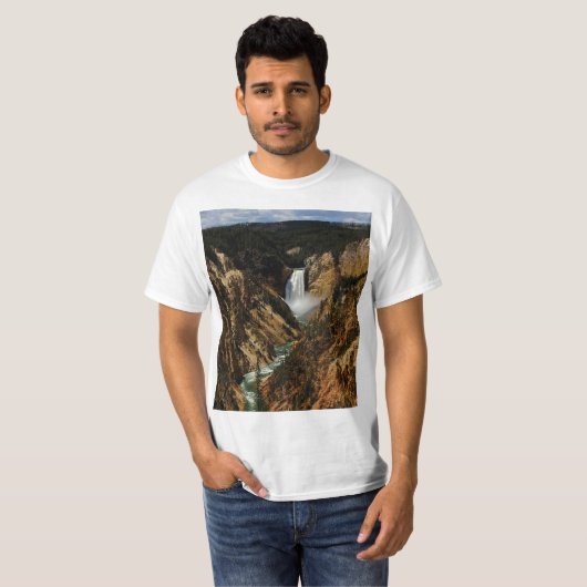HERFSTEN BIJ YELLOWSTONE YEAH T-SHIRT (Voorkant volledig)