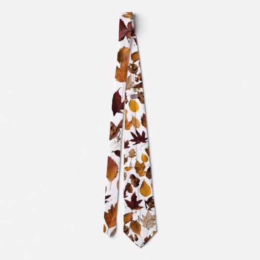 Herfsten bladeren stropdas (Achterkant)