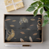 Herfsten bosdieren najaar bladeren tissuepapier (Geschenk)