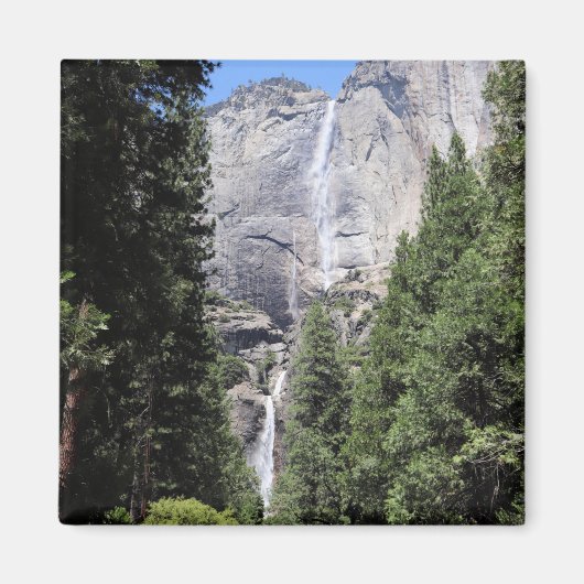 Herfsten boven en onder yosemite, Yosemite Nationa Magneet (Voorkant)