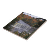 Herfsten bovenaan Tahquamenon Tegeltje (Zijkant)