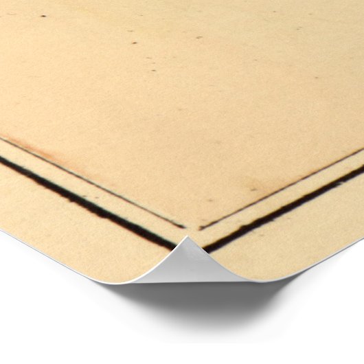  Herfsten Church VA Map (1879) Poster (Hoek)