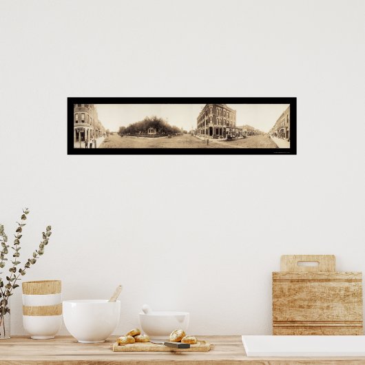 Herfsten City, NE Foto 1908 Poster (Keuken)