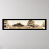 Herfsten City, NE Foto 1908 Poster (Voorkant)