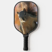 Herfsten eekhoorns pickleball paddle (Achterkant)