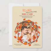 Herfsten Glory Photo Invitation<a href="https://ww Kaart (Voorkant)