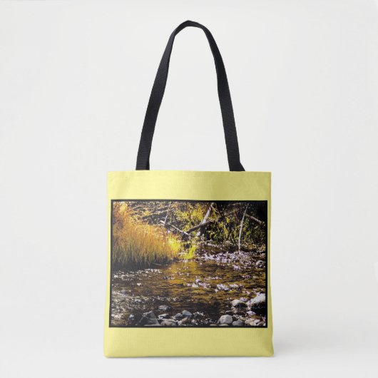 Herfsten Golden Waters Tote Bag (Voorkant)