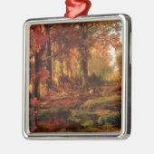 Herfsten in Cresheim Glen (Philadelphia) Metalen Ornament (Links)