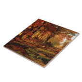 Herfsten in Cresheim Glen (Philadelphia) Tegeltje (Zijkant)