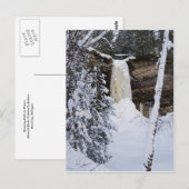 Herfsten in de winter na verzending briefkaart (Voorkant / Achterkant)