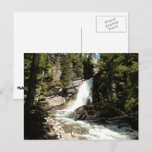 Herfsten in het Glacier National Park Briefkaart (Voorkant / Achterkant)