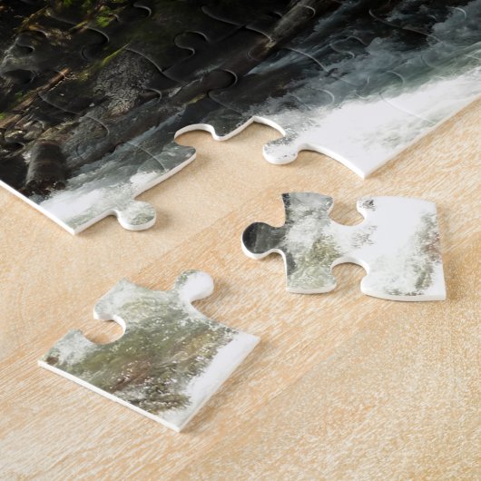 Herfsten in het Glacier National Park Legpuzzel (Zijkant)