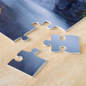 Herfsten in het najaar van de kleuren bij de aanze legpuzzel (Zijkant)