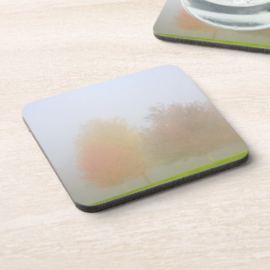 Herfsten in nevel drankjes onderzetter (Linkerzijde)