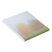 Herfsten in nevel notitieblok (Schuin)