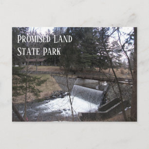 Herfsten in Promised Land State Park, Pennsylvania Briefkaart