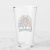 Herfsten Lake North Carolina Rainbow Glas (Achterkant)