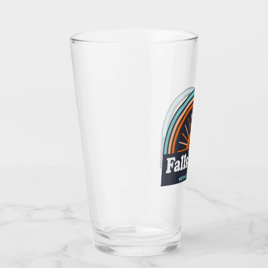 Herfsten Lake North Carolina Rainbow Glas (Rechts)