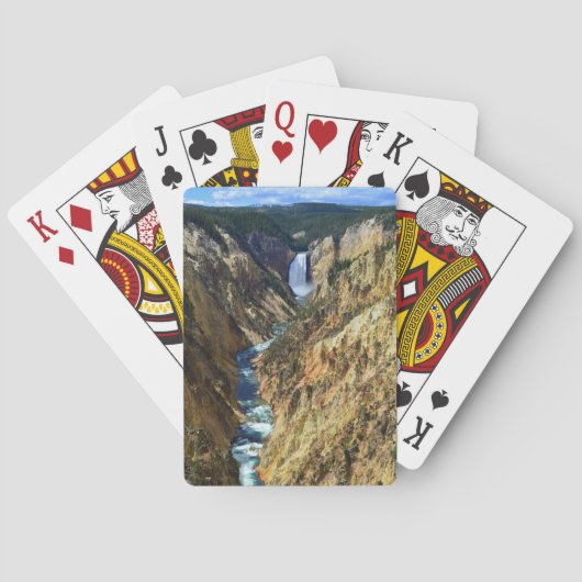 Herfsten met ondergeelsteen, Nationaal Park Yellow Pokerkaarten (Achterkant)