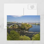 herfsten omkeren aan de St. John River in St. 2 Briefkaart (Voorkant / Achterkant)