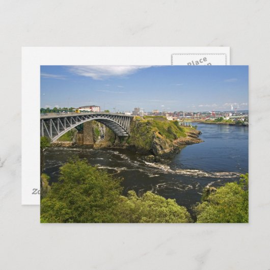 herfsten omkeren aan de St. John River in St. 2 Briefkaart (Voorkant / Achterkant)