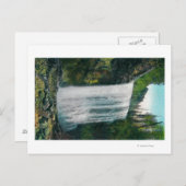 Herfsten onder de Bridal Veil op de Colubia Briefkaart (Voorkant / Achterkant)