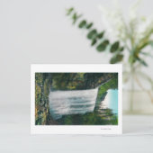 Herfsten onder de Bridal Veil op de Colubia Briefkaart (Staand voorkant)