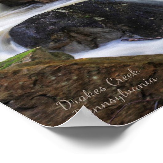 Herfsten op drakpunt poster (Hoek)