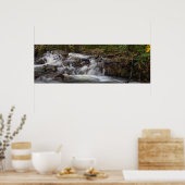 Herfsten op Zand Spring Run Poster (Keuken)