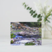 Herfsten Park Briefkaart (Staand voorkant)