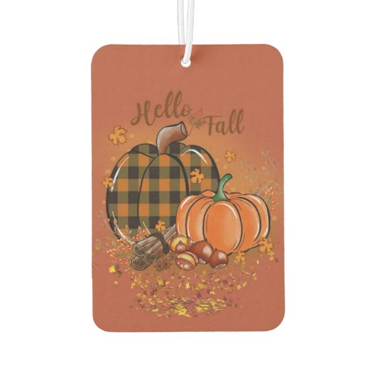 Herfsten pompoenen luchtverfrisser (Achterkant)