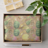 Herfsten pompoenen tissuepapier (Geschenk)